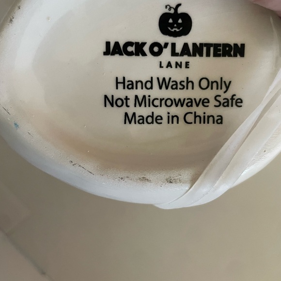 Halloween ghost skull 💀 cat tea cup or coffee mug with ceramic lid - Picture 5 of 5